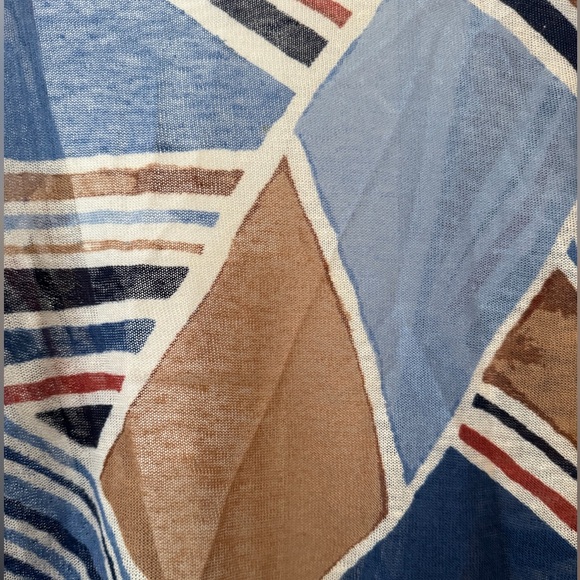 Nice & Zoe Linen blend very wrap top size M - Picture 7 of 8